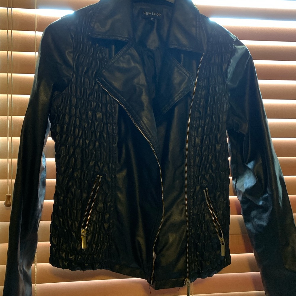 Black pleather jacket